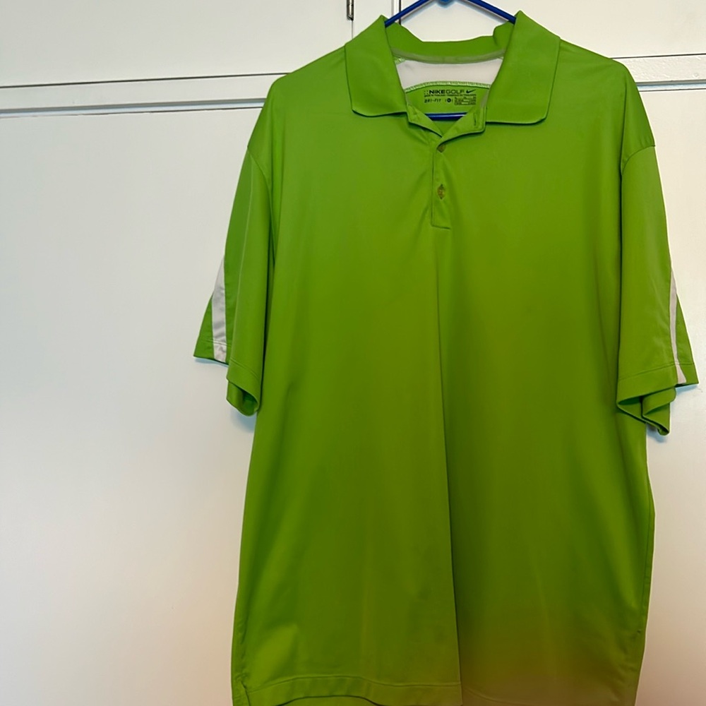 Nike Green Golf Polo